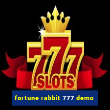 fortune rabbit 777 demo